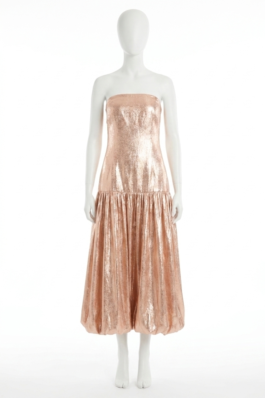 NEW MARIE OLIVER quilla dress in rose gold